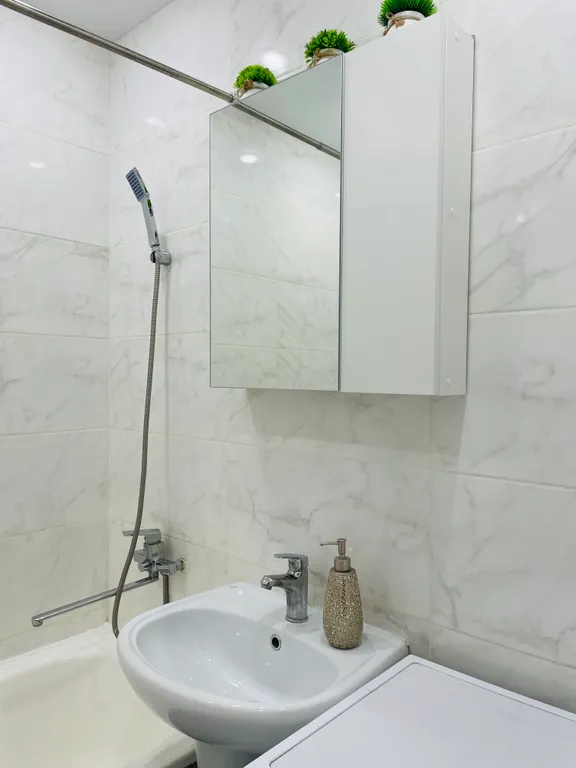 Просторная квартира с кухней-эркер