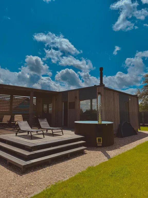 Комфортный дом с баней и купелью, 70 км от Минска