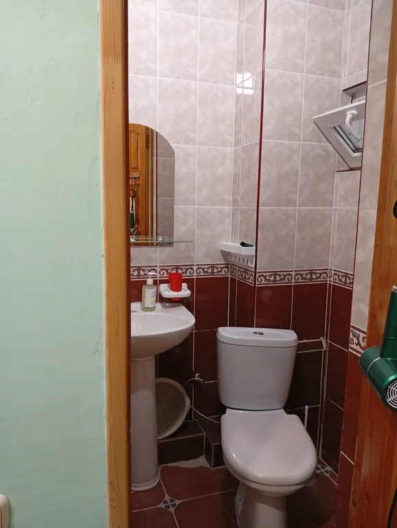 Комната с удобствами с 1 двуспальной или 2 односпальными кроватями