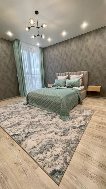 Уютная квартира в жк fiftyfifty с шикарным панорамным видом