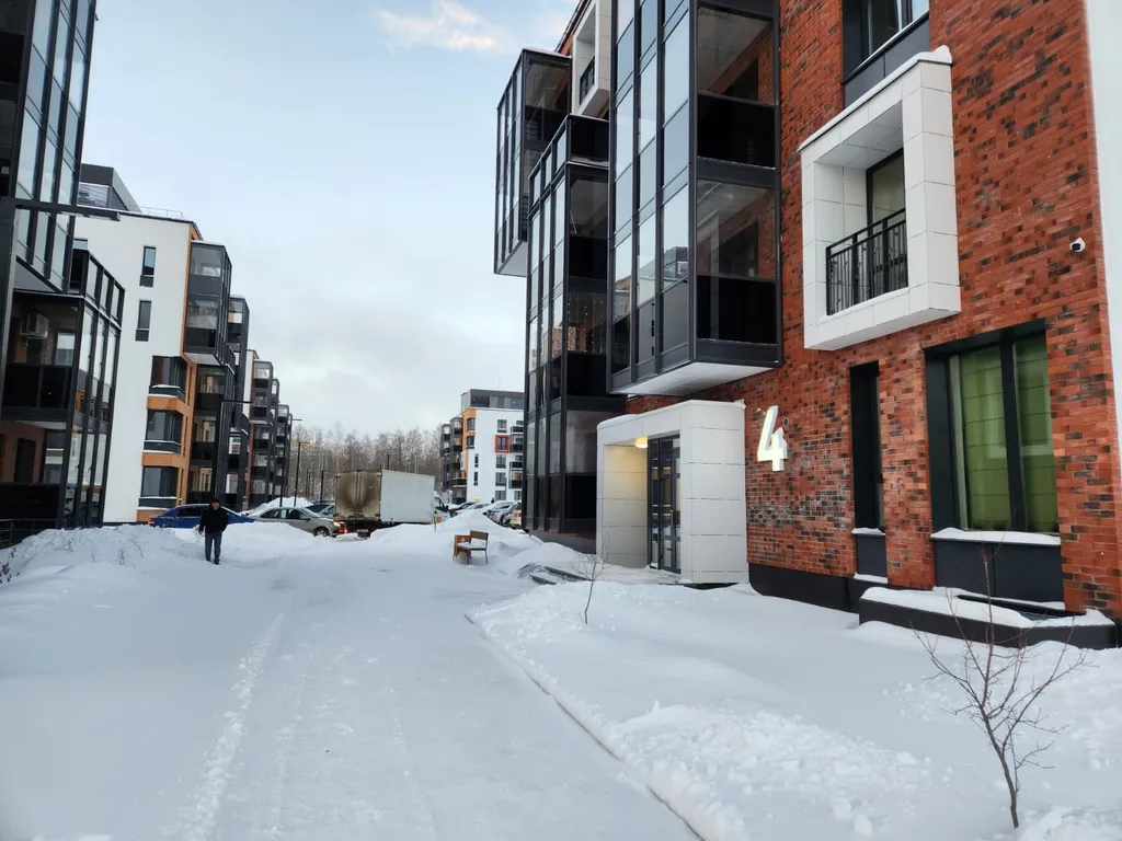 Апартамент в центре в парке на речке