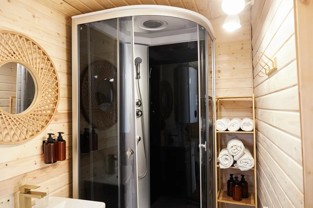 Уютный дом с баней и чаном