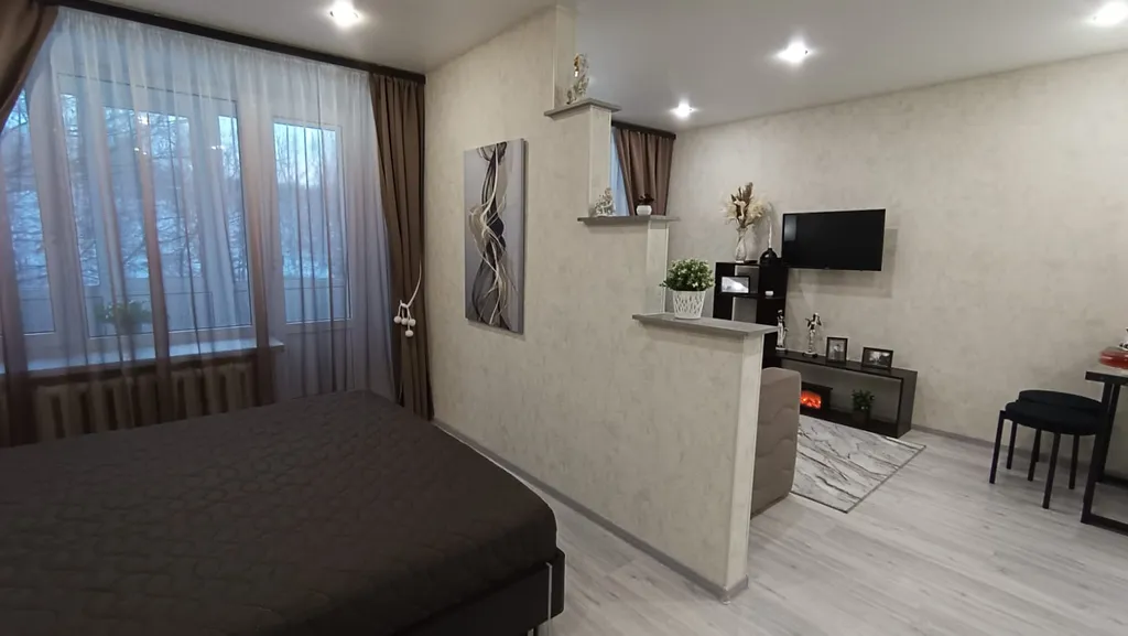 Квартира-студия с ремонтом в тихом центре