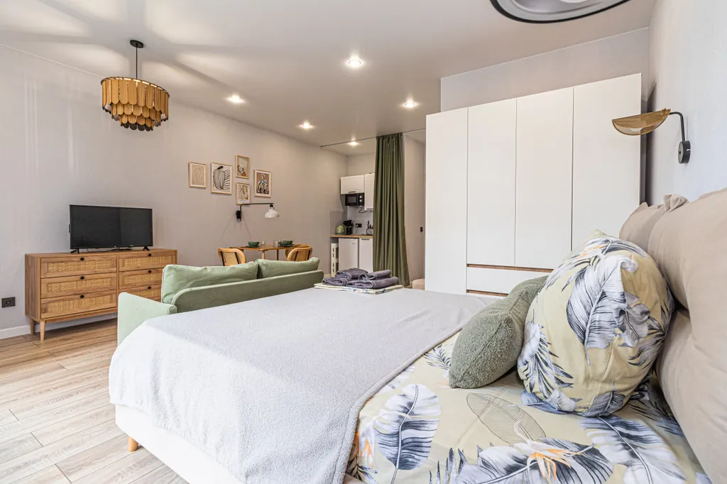 Квартира Квартира Люкс студия в ЖК Самолёт, транзит на Крым — Краснодар