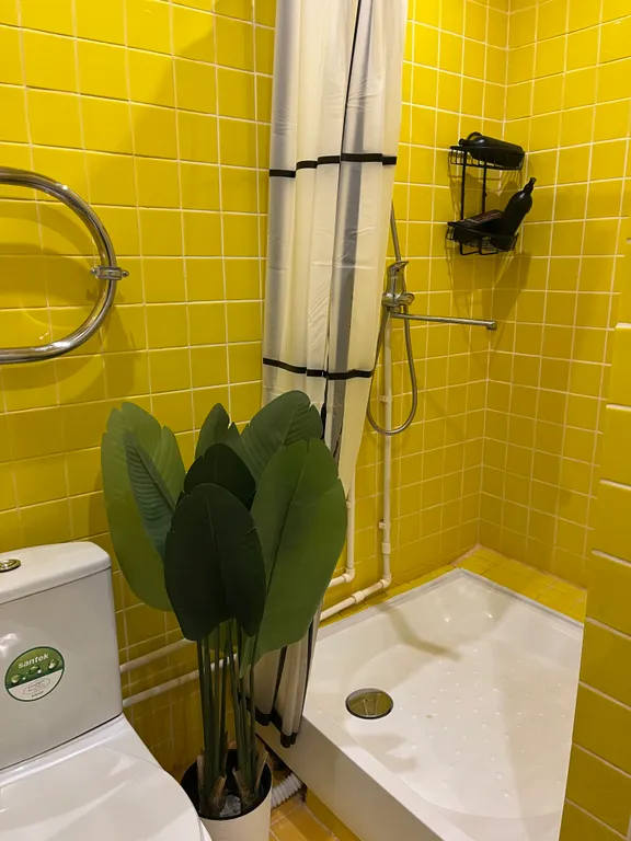 Oчeнь уютная студия для двоиx гоcтей