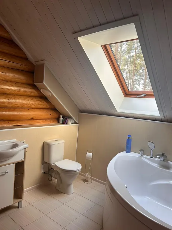 2-этажный деревянный коттедж