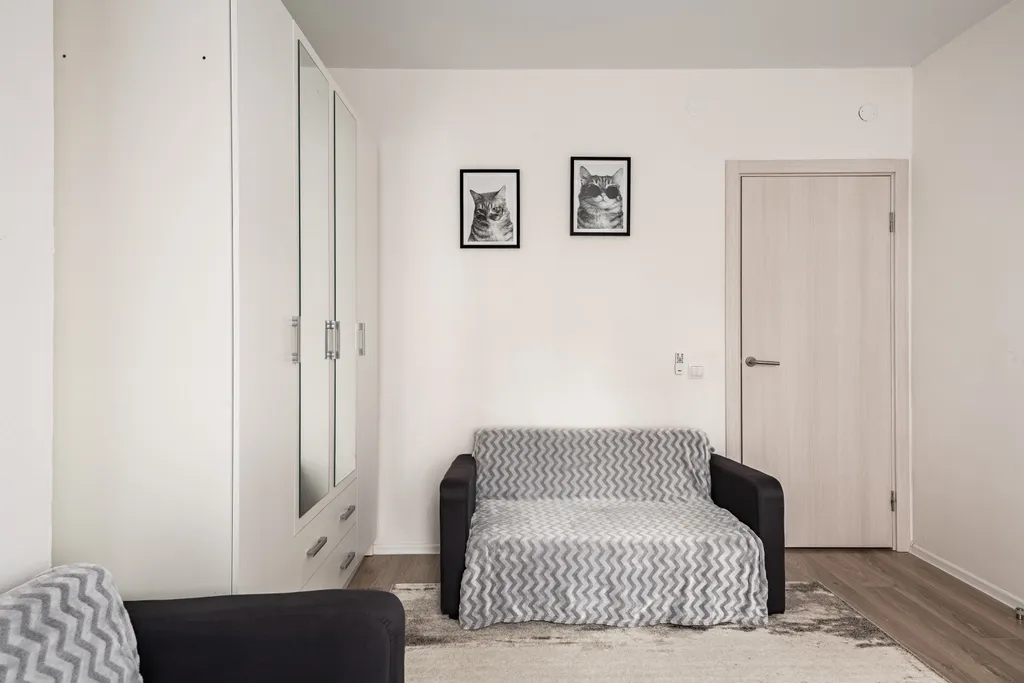 Квартира Квартира Большая Белая Кингсайз — Москва