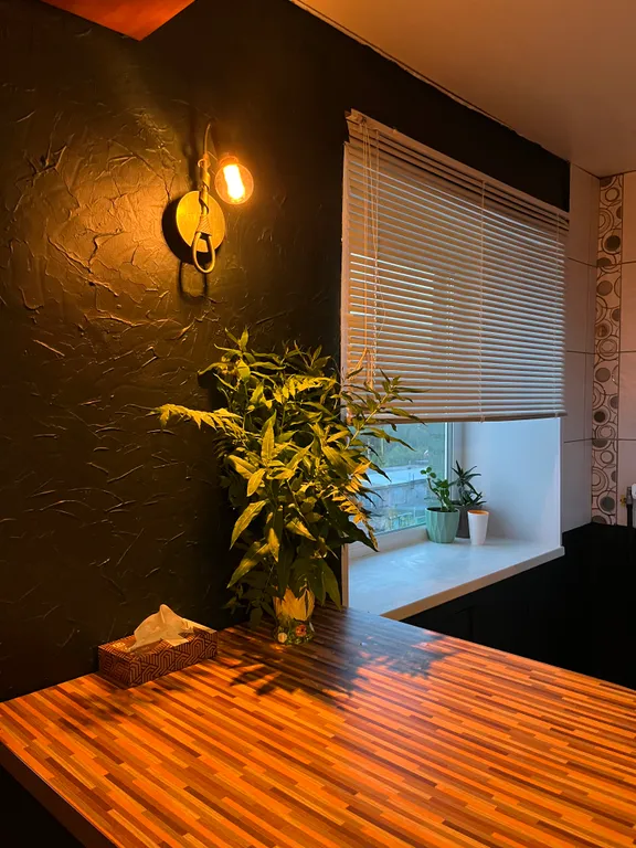 Квартира с видом на горы Хибины