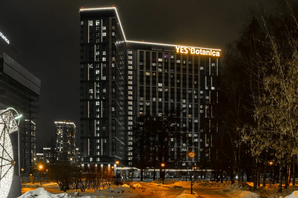 Квартира Квартира 2-комнатный апартамент De Luxe YES панорамный вид на ВДНХ и Останкино — Москва