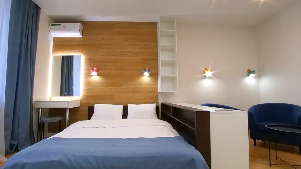 Стильная просторная квартира с лоджией