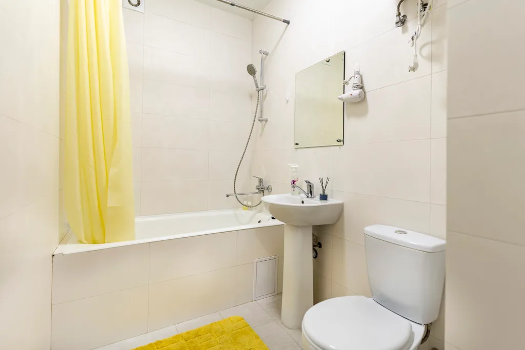 Просторная студия с отличным видом на город