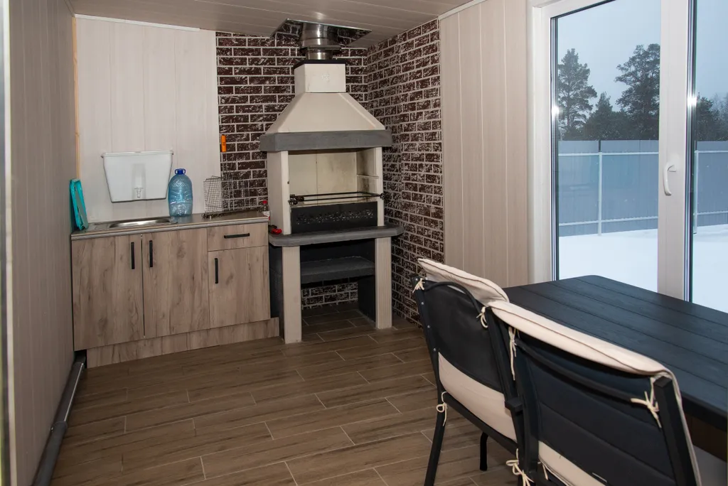 Дом у горячего источника