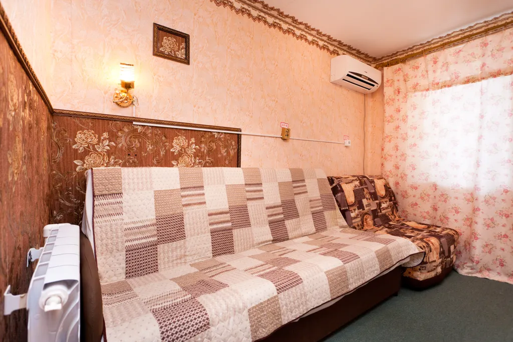 Уютная комната с кухней