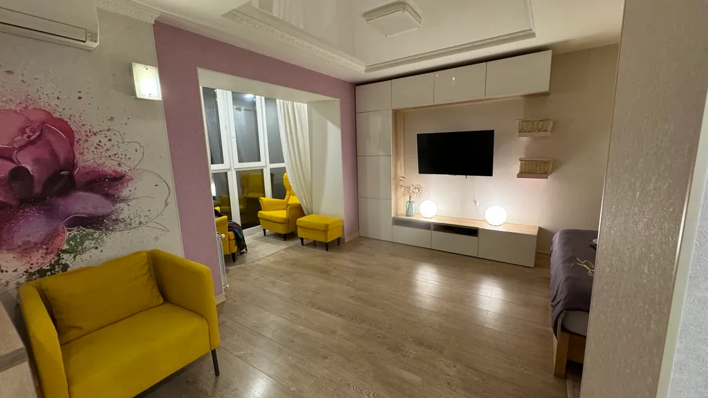 Квартира Квартира Дизайнерская студия на набережной — Самара