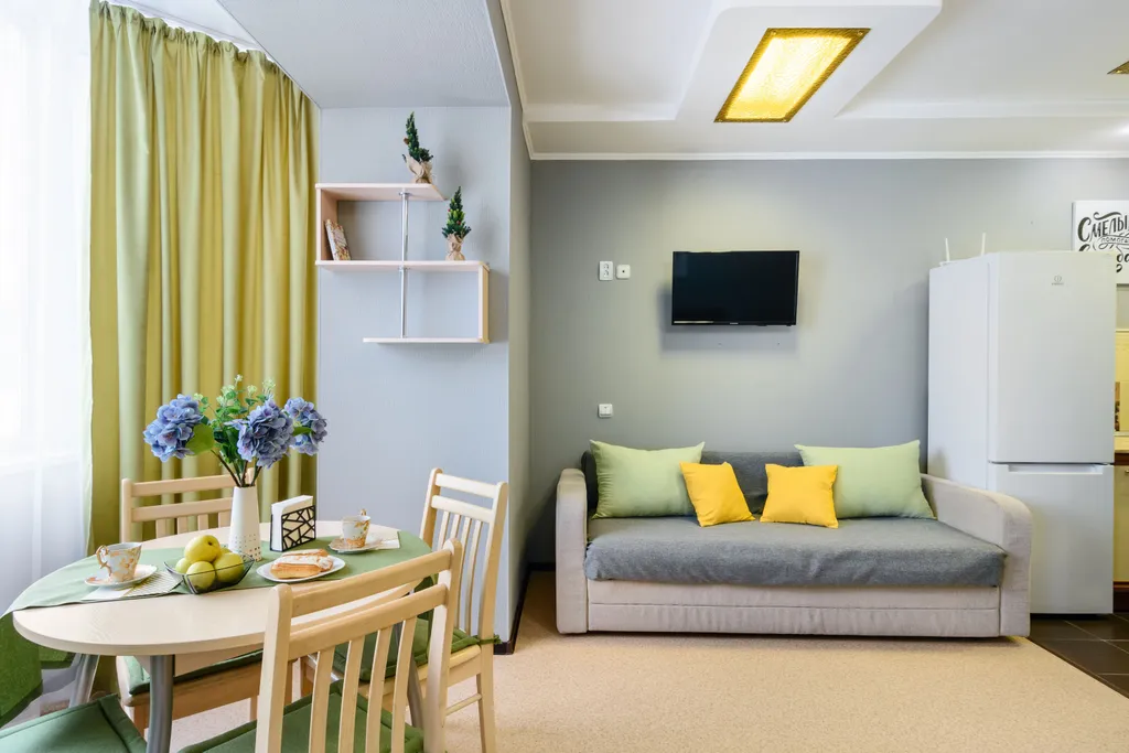 Уютная квартира в центре с видом на Воскресенскую церковь