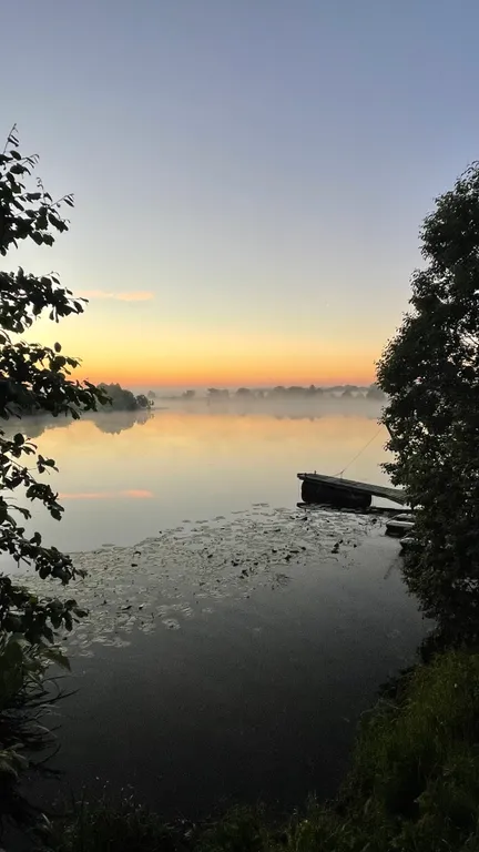 Дом у реки Дубна на первой линии