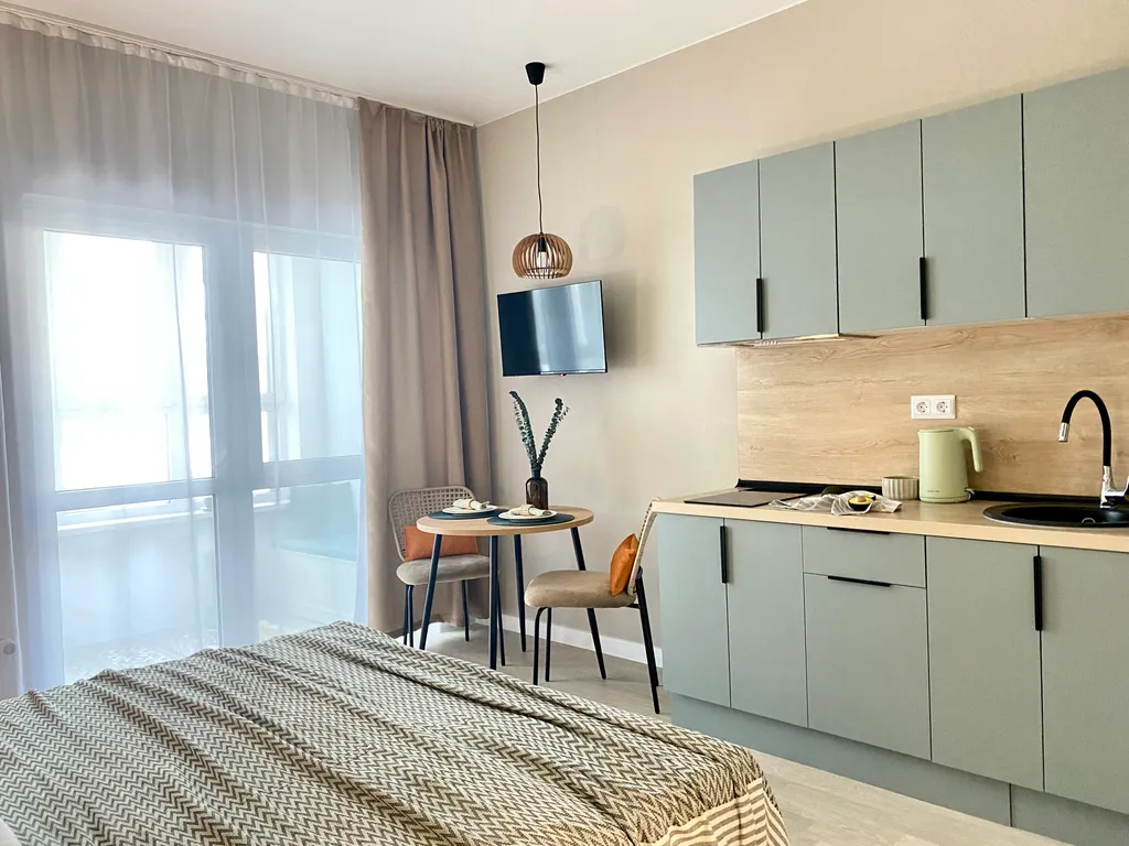 Уютная студия для двоих Аврора house в Южном районе