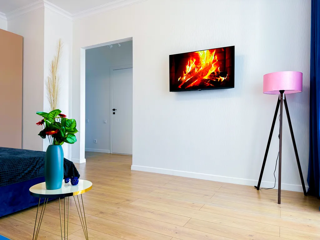 Уютный апартамент с видом с 22 этажа на город