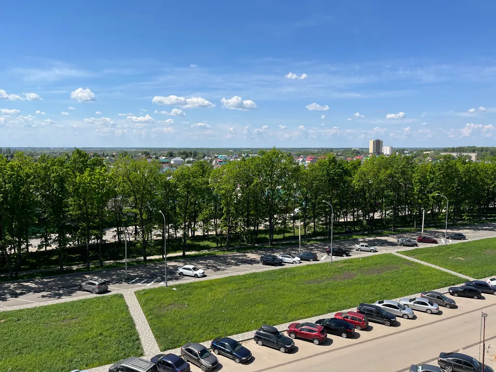 Светлая квартира с видом на закат в современном ЖК Геометрия