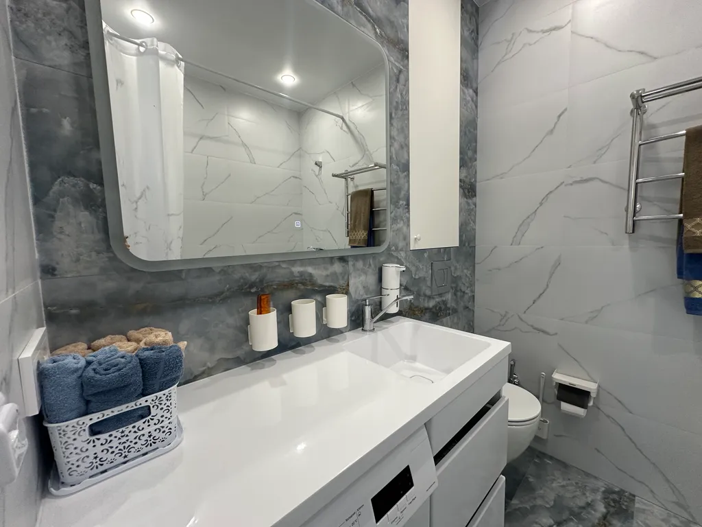 Светлая просторная современная квартира в ЖК Флора