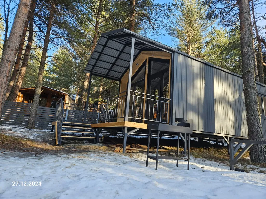 Коттедж Уютный 4х местный домик FOREST_HOME Arkhyz — Архыз