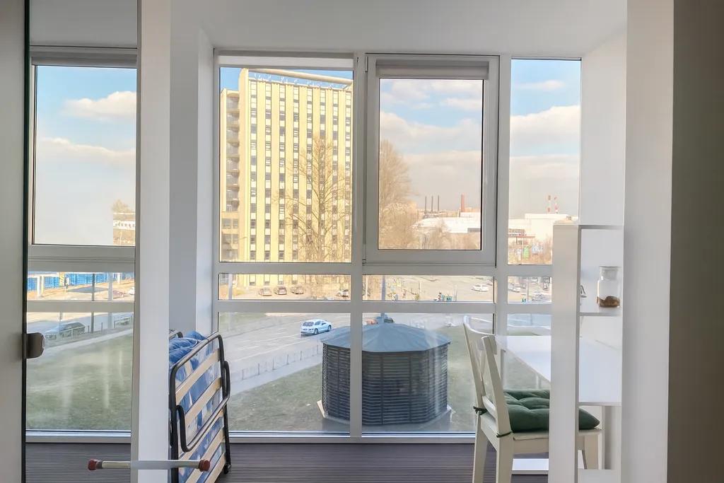Квартира Отличная видовая квартира в новом апарт-отеле рядом с Мужества — Санкт-Петербург