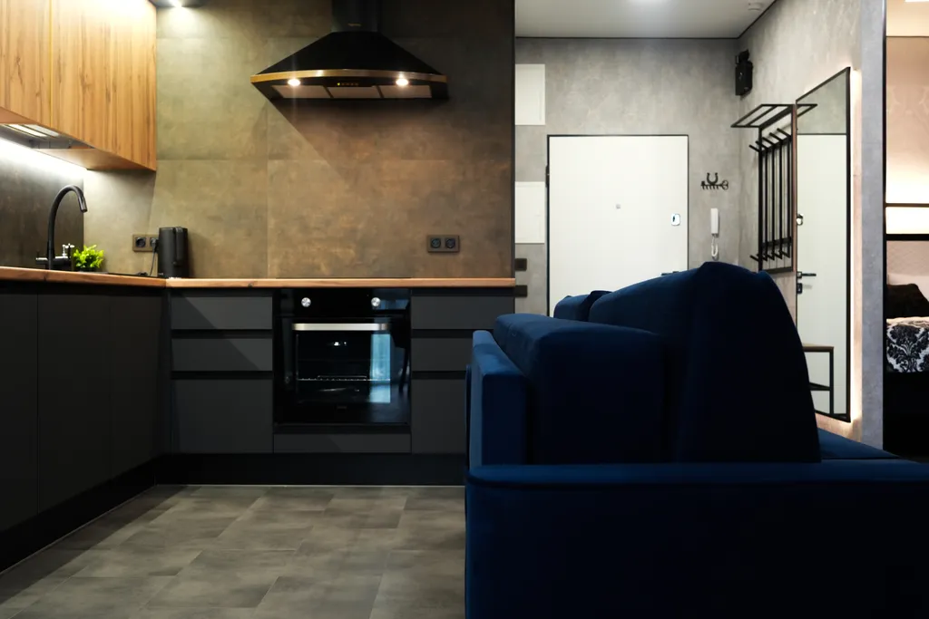 Студия Ocean с отдельным входом и собственной террасой