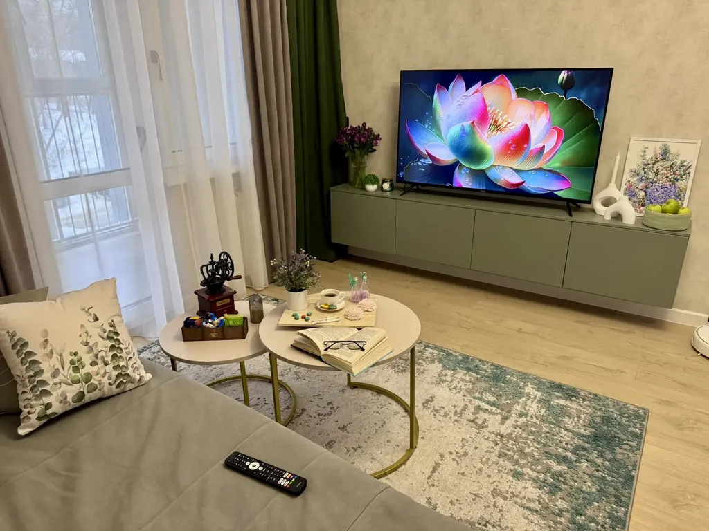 Новая квартира в центре города с дизайнерским ремонтом