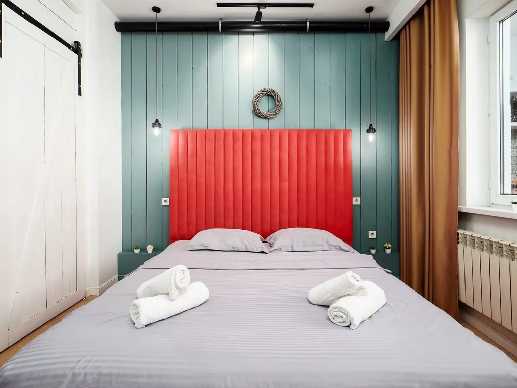 Дизайнерская квартира в стиле loft c панорамным видом