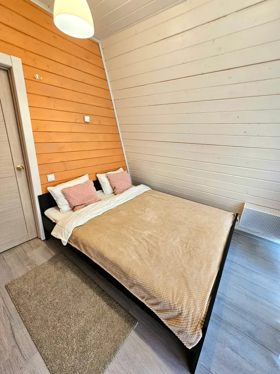 Коттедж Коттедж Шалаш с русской баней и банным чаном — Снегиревка