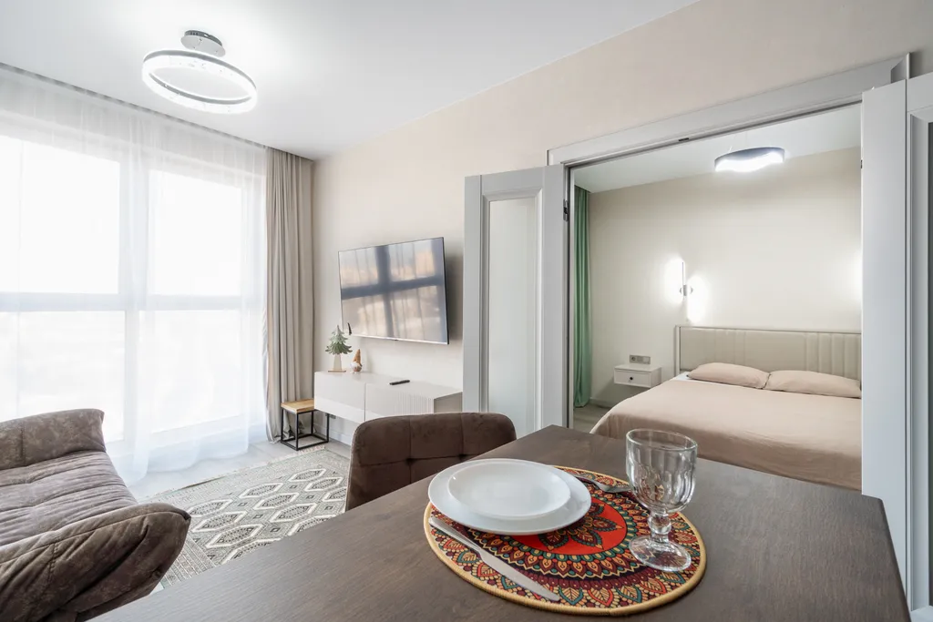 Просторная квартира с видом на Минск — аренда посуточно в Минск