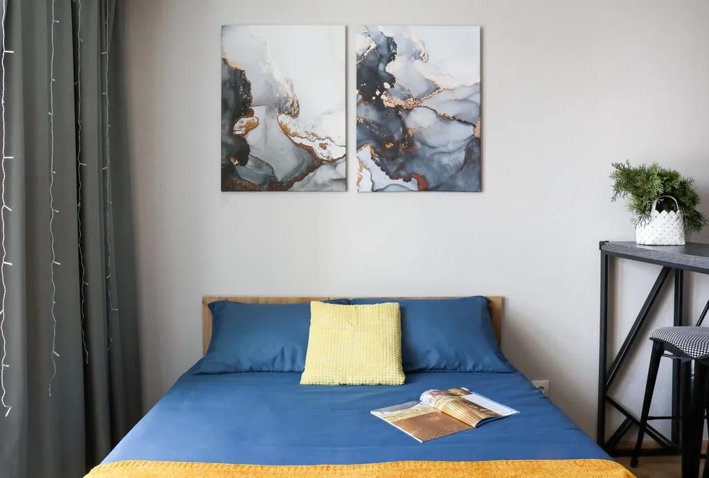 Квартира Уютная студия с панорамным окном у метро Парнас — аренда посуточно в Парголово