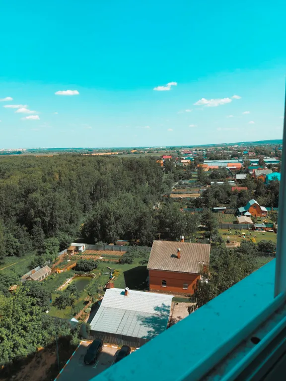 Студия с видом на лес