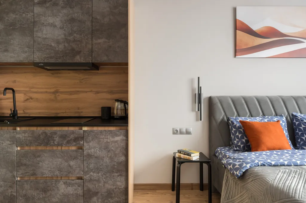 Квартира Квартира Студия в Кировском Авенире в 10мин от метро Автово — Санкт-Петербург