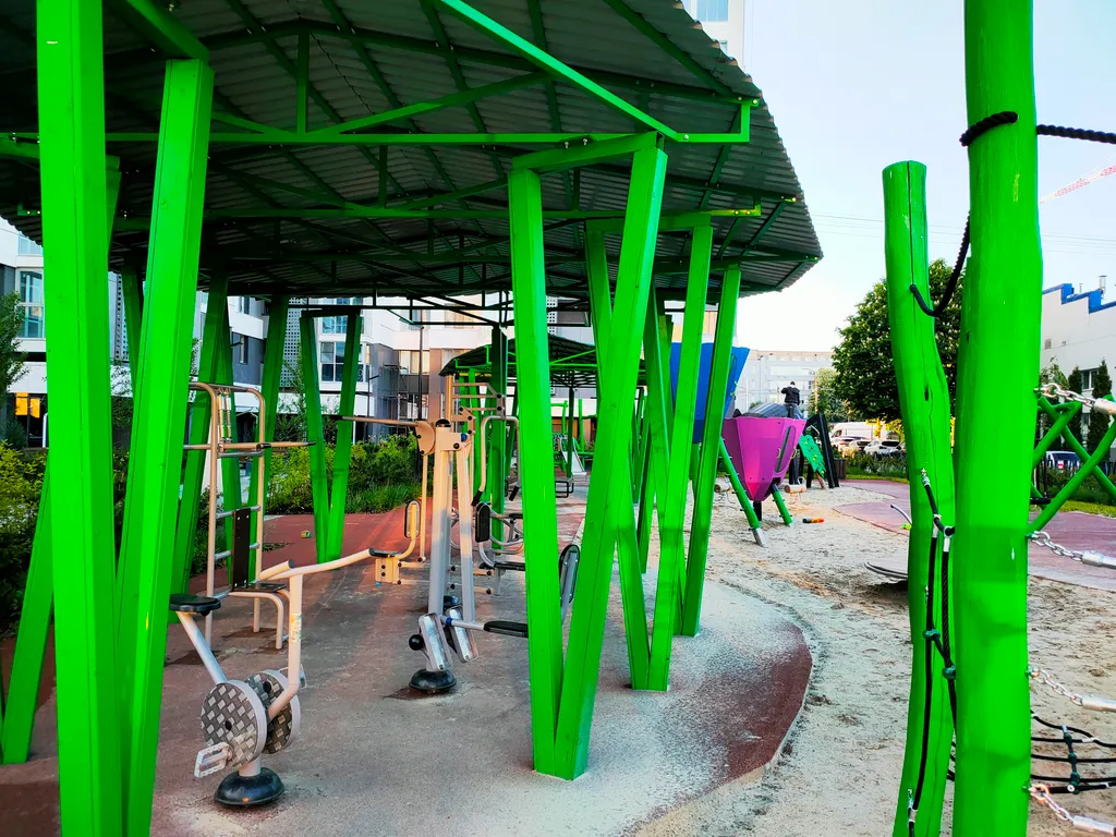 Квартира с красивой террасой на крыше дома в Белгороде