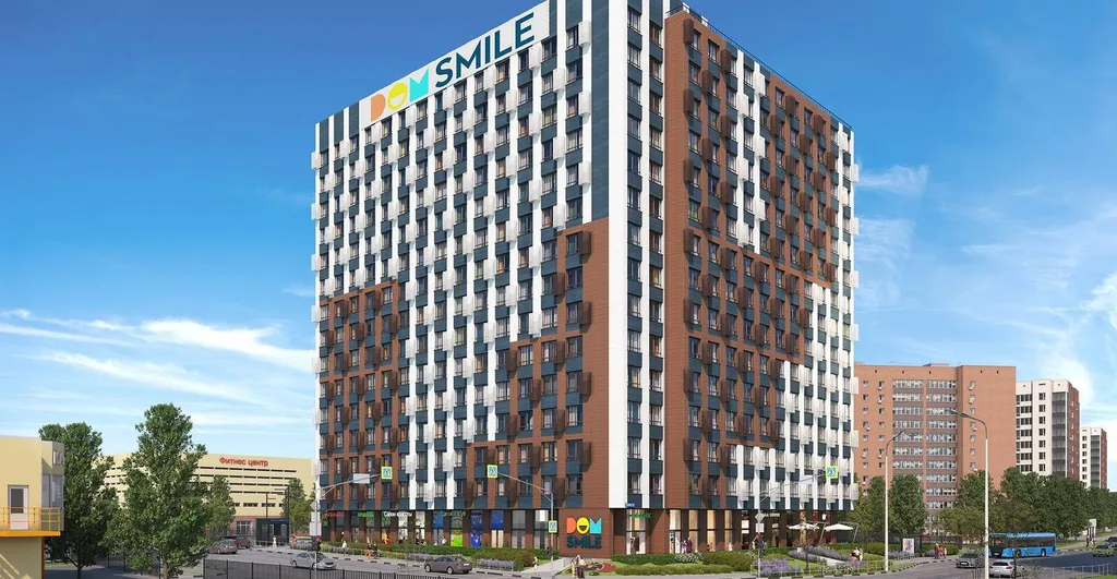 Апартамент Дом SMILE Blue Зона Комфорта