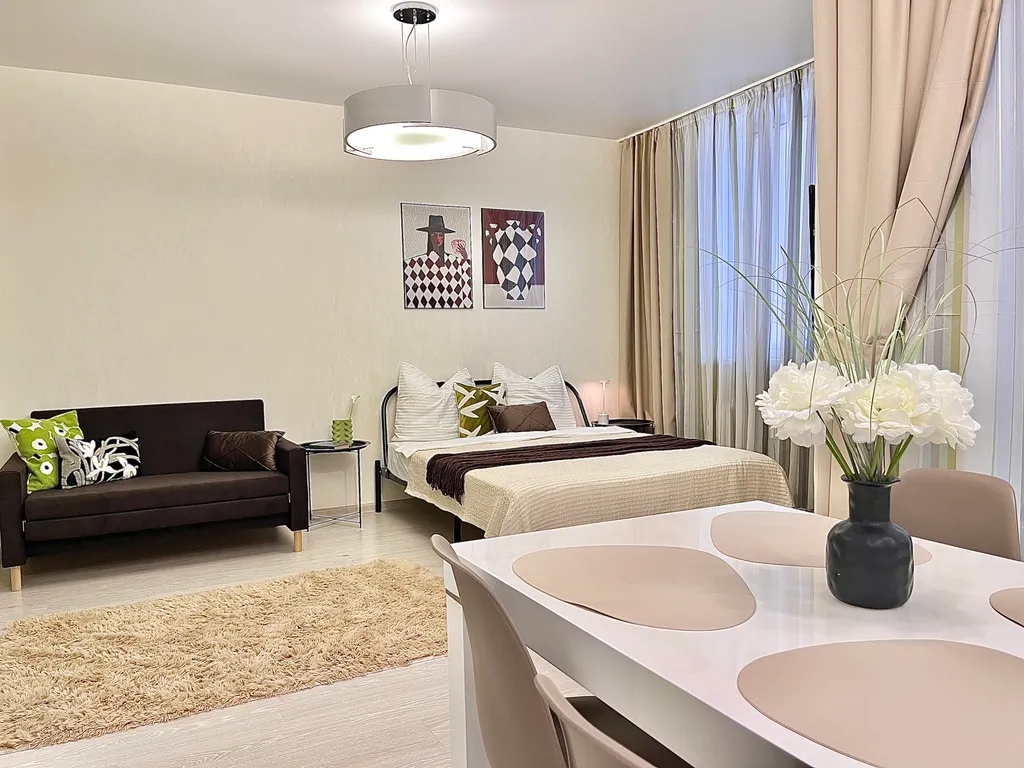 Просторная студия в центре города