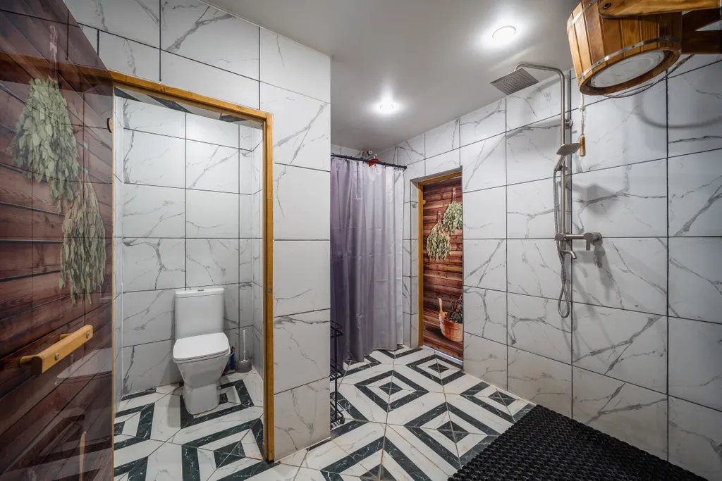 Коттедж Panda House Standart с баней на дровах — Коммунар