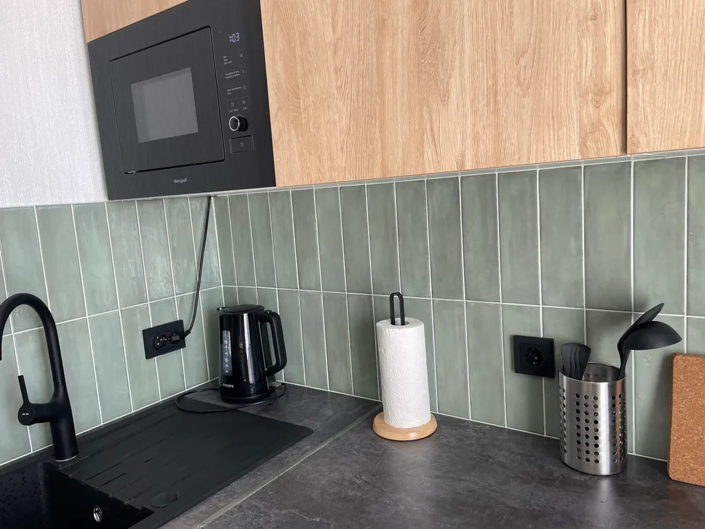 Новая сканди квартира в тихом районе