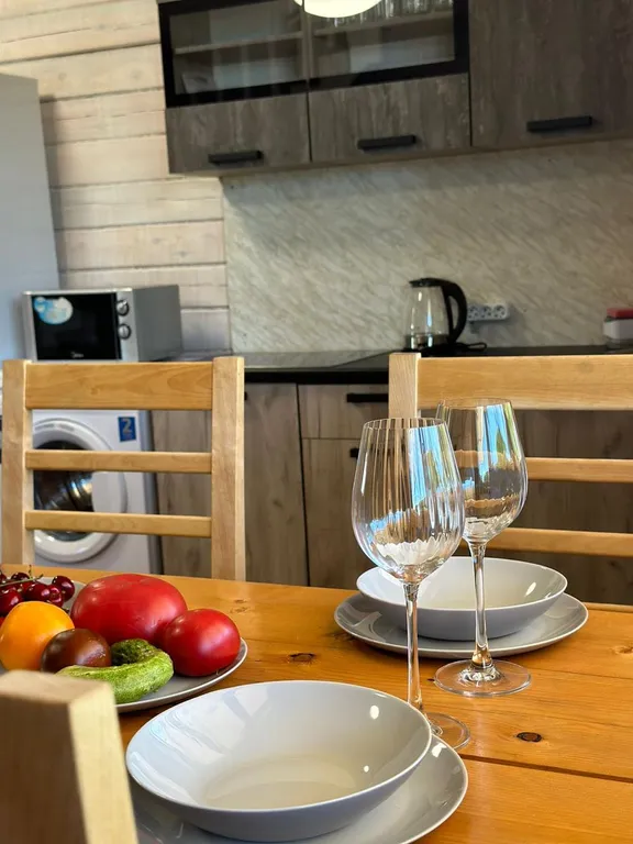 Экодом с видом на горы