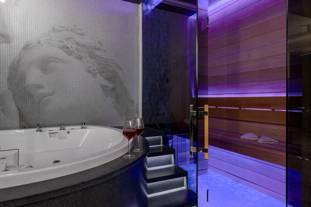 Квартира Квартира Видовая студия с сауной — Санкт-Петербург