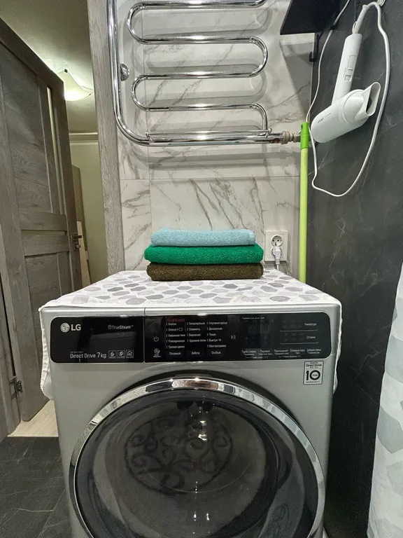 Апартаменты с 3 комнатами у парка победы, 5 отдельных спальных мест