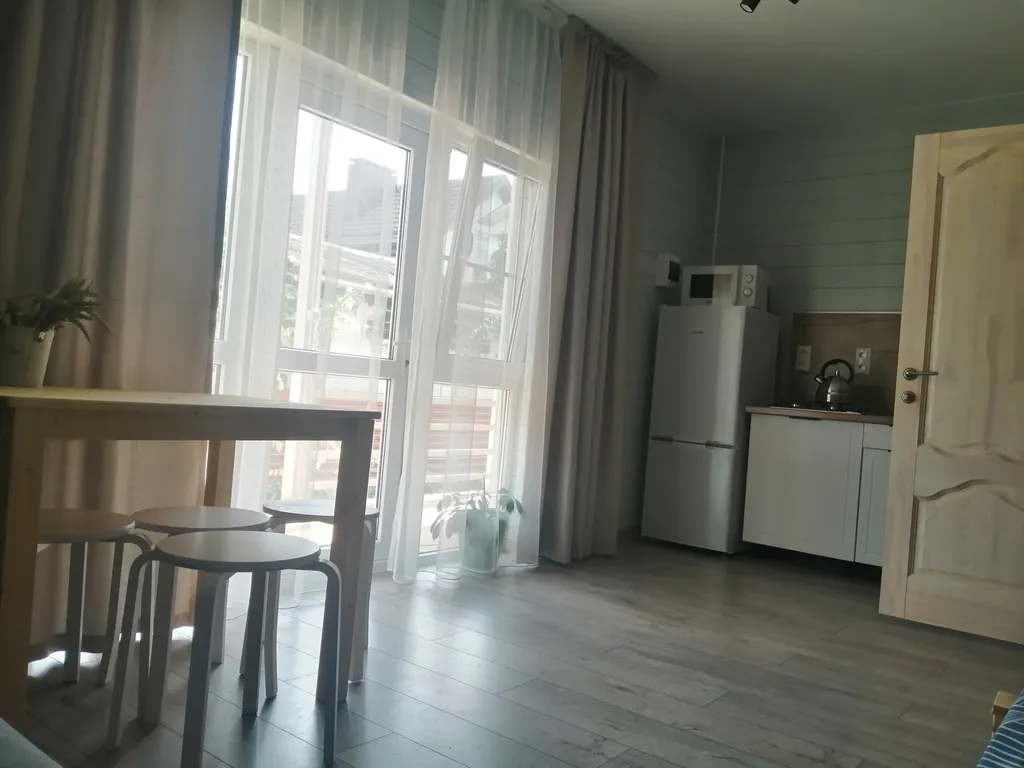 Студия с собственной террасой и кухней