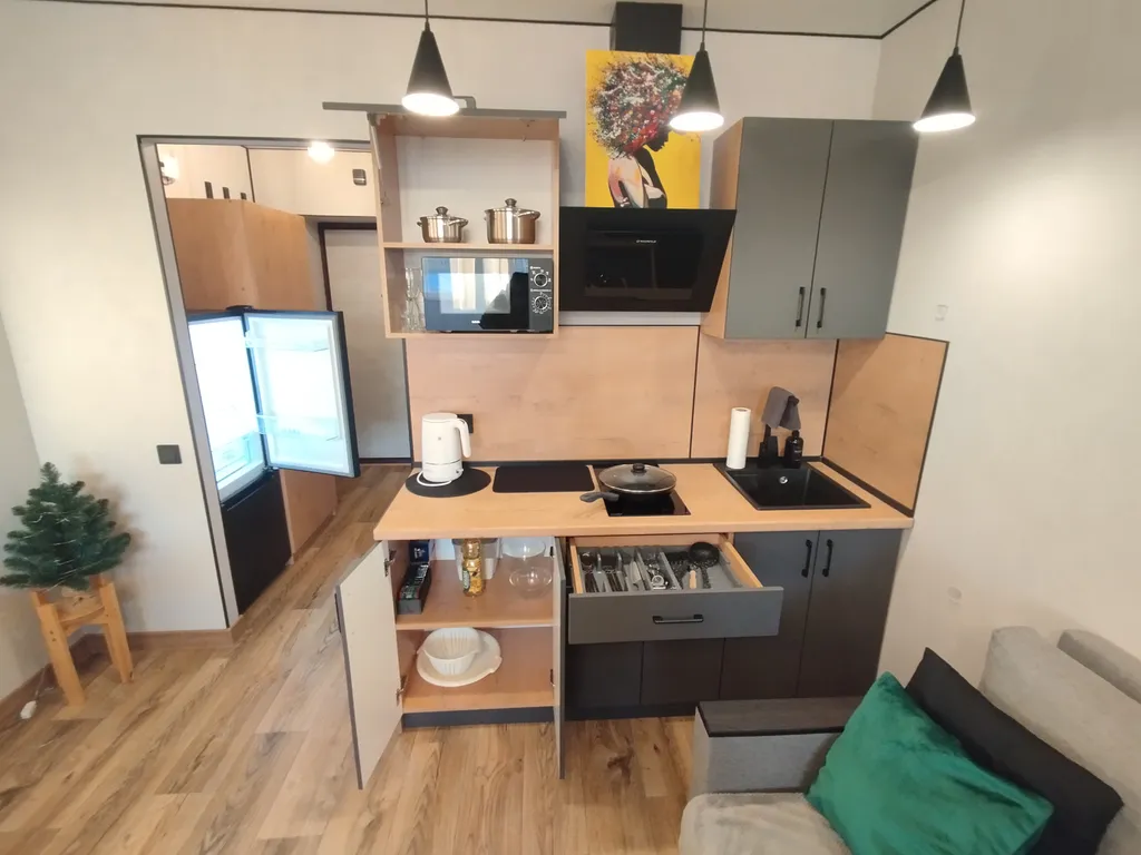 Уютная студия с видом на парк