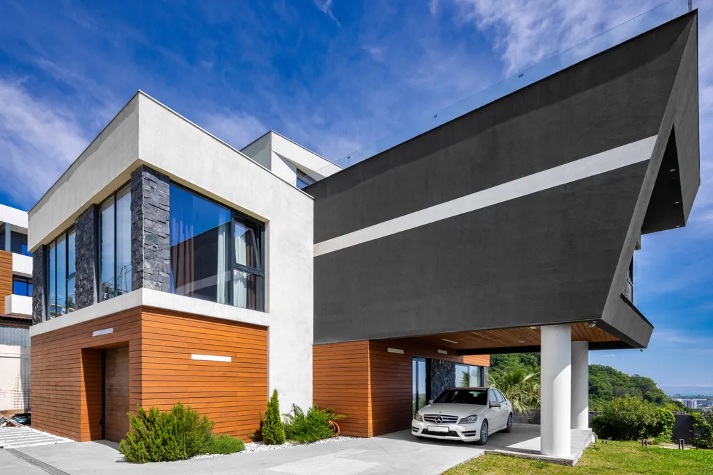 Дизайнерская вилла с видом на Олимпийский парк и море