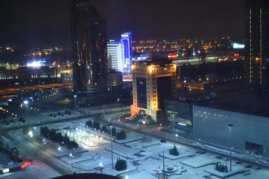 Уютная квартира на 30 этаже, в центре Астаны с видом на город