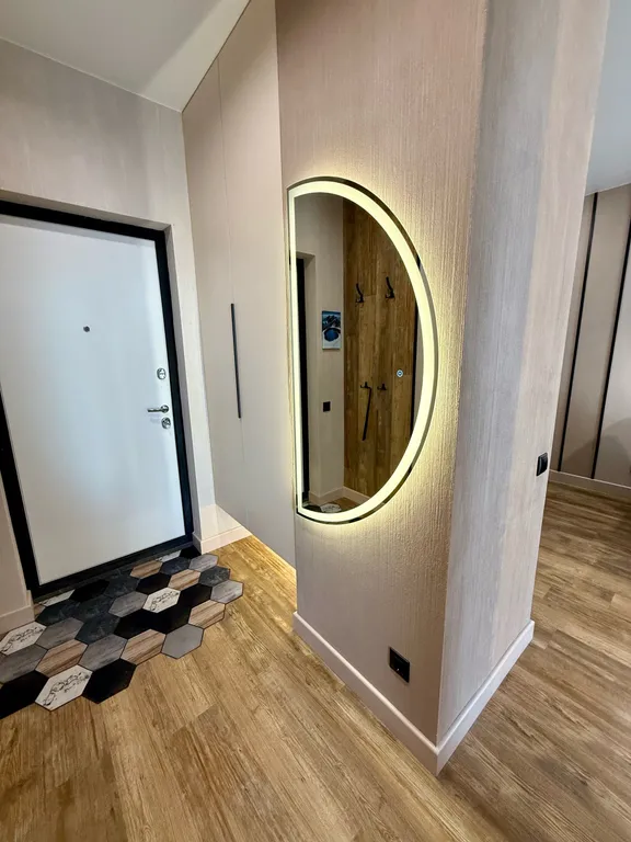 Новая квартира с потрясающим видом из окна на город