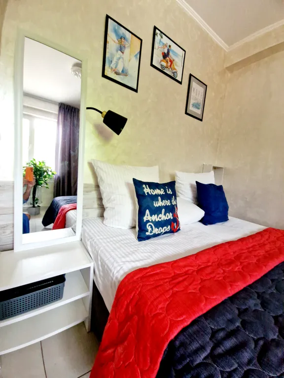 Квартира Квартира Морской номер с балконом — Геленджик