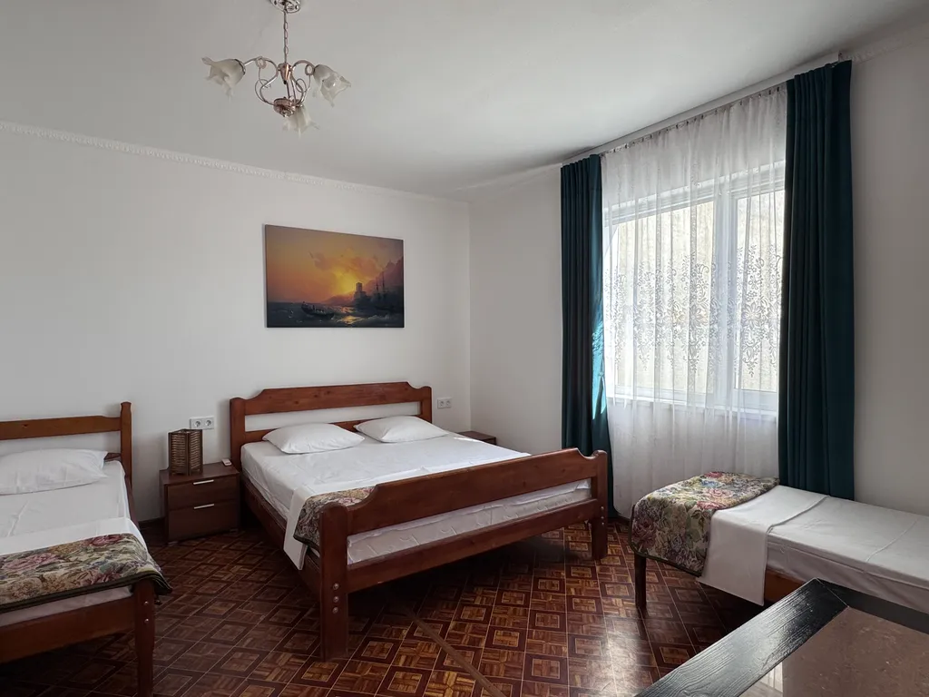 Просторная студия с собственной террасой у хореки рядом с аквапарком