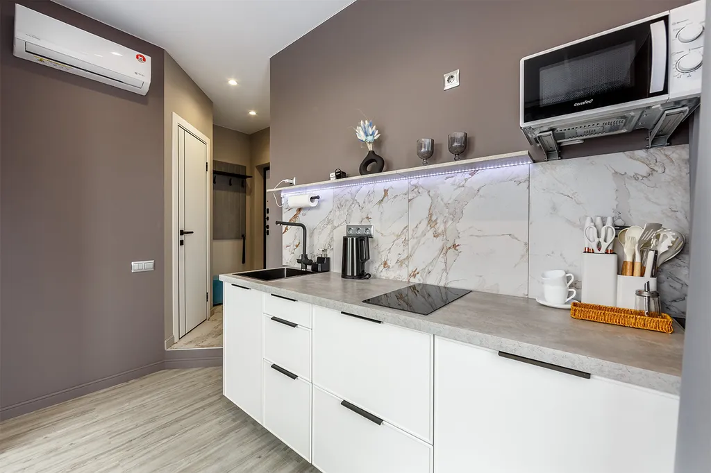 Квартира Квартира Уютная дизайнерская студия — Москва